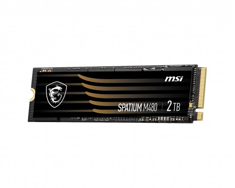 MSI M480 M.2 2000 GB PCI Express 4.0 3D NAND NVMe
