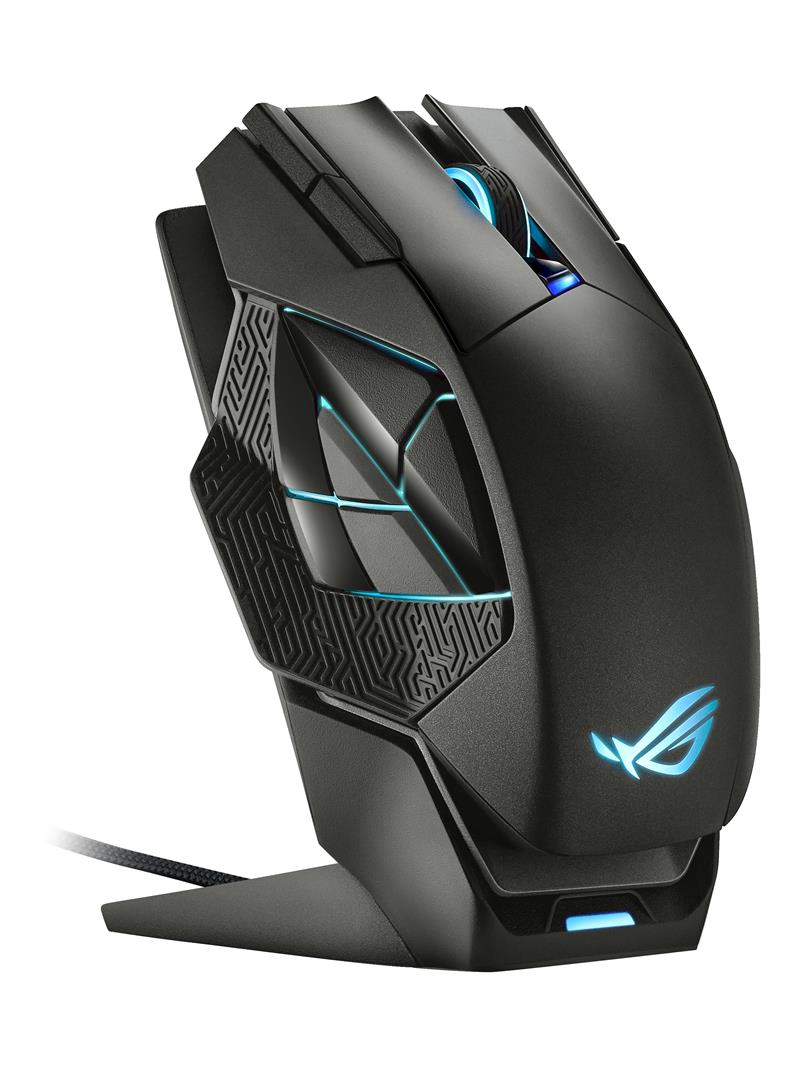 ASUS ROG Spatha X muis Rechtshandig RF Wireless + USB Type-A Optisch 19000 DPI