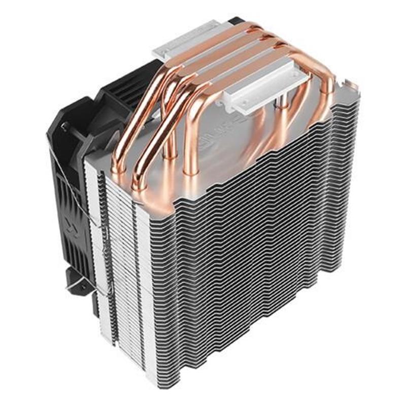 Antec A400i Chipset Luchtkoeler 12 cm Zwart, Koper, Zilver 1 stuk(s)