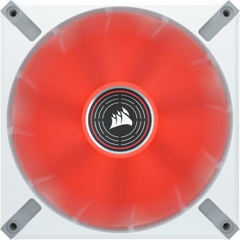 Corsair ML140 LED ELITE WHITE 140 Red LED Fan 1P