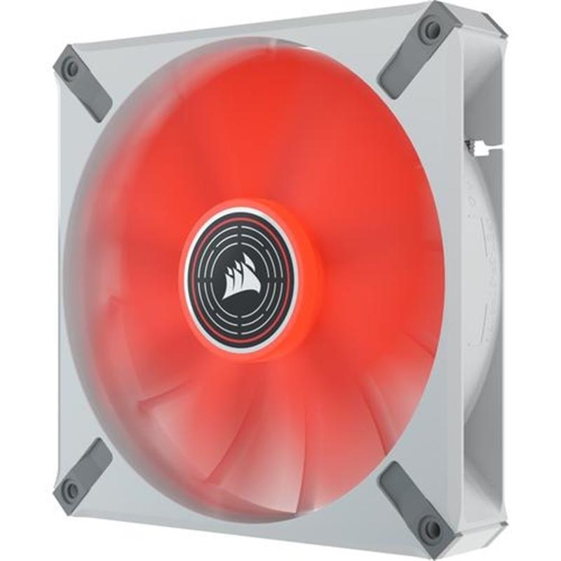 Corsair ML140 LED ELITE WHITE 140 Red LED Fan 1P