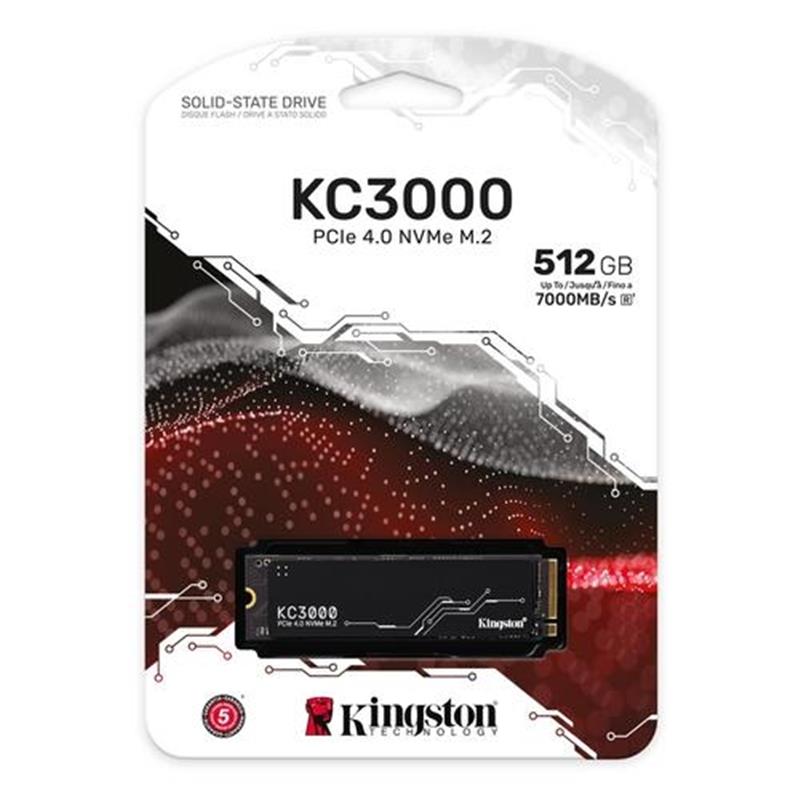 KINGSTON KC3000 512GB M 2 PCIe