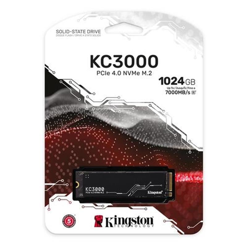 KINGSTON KC3000 1024GB M 2 PCIe