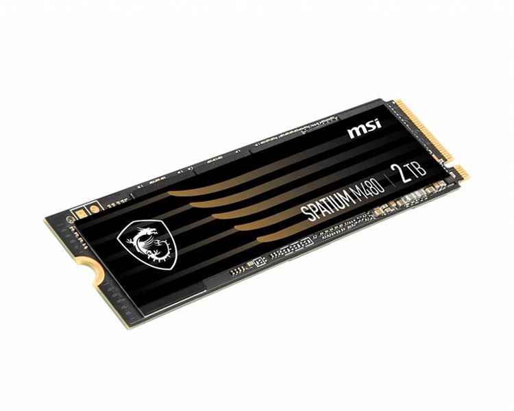MSI SSD SPATIUM M480 PCIe4 0 NVMe M 2 2TB HS