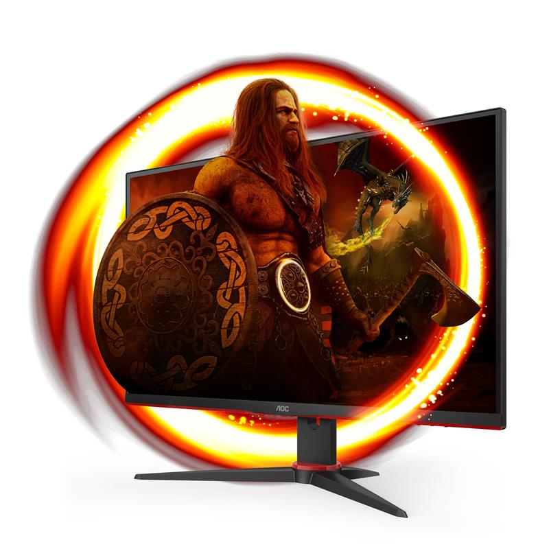 AOC G2 27G2SPAE/BK LED display 68,6 cm (27"") 1920 x 1080 Pixels Full HD Zwart, Rood