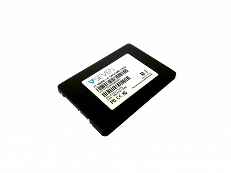 V7 V7SSD480GBS25E internal solid state drive 2.5"" 480 GB SATA III 3D TLC