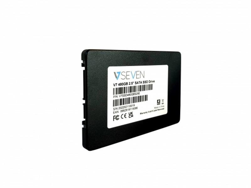 V7 V7SSD480GBS25E internal solid state drive 2.5"" 480 GB SATA III 3D TLC