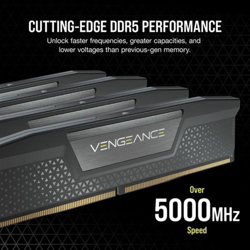 Corsair Vengeance geheugenmodule 64 GB 2 x 32 GB DDR5 5600 MHz