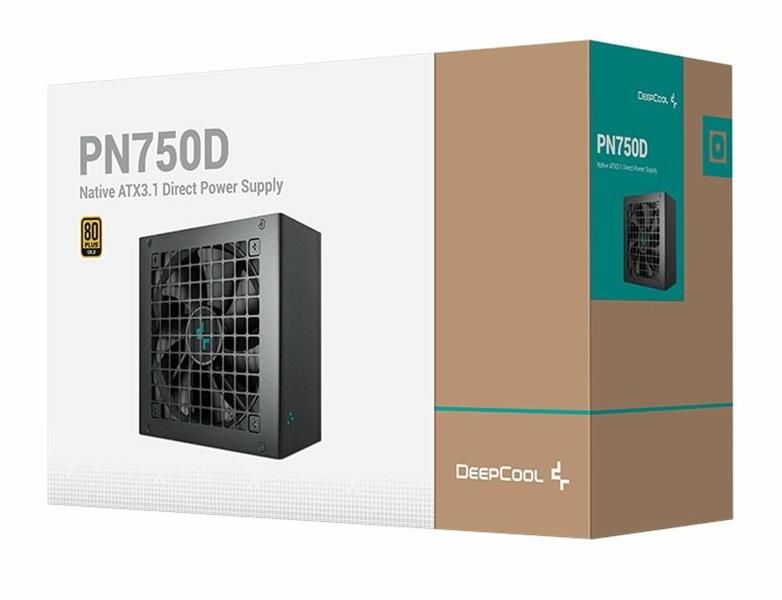 DeepCool PN750D power supply unit 750 W 20+4 pin ATX ATX Zwart