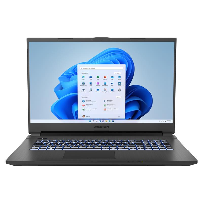 ERAZER Medion Defender P10 - Gaming laptop - 144 Hz - 17.3 Inch