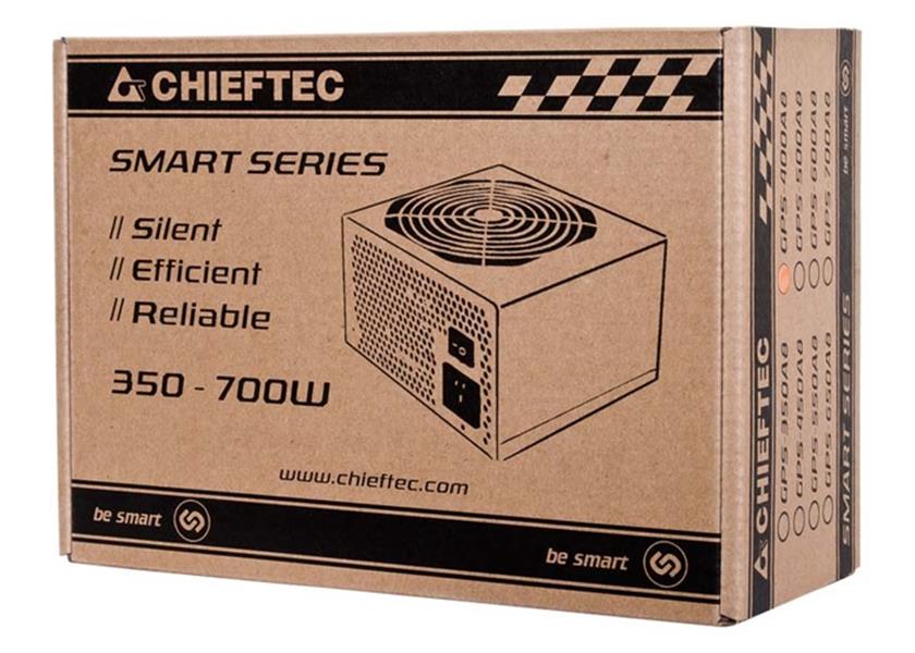 Chieftec Smart 600W ATX EFF>85% 230V only retail
