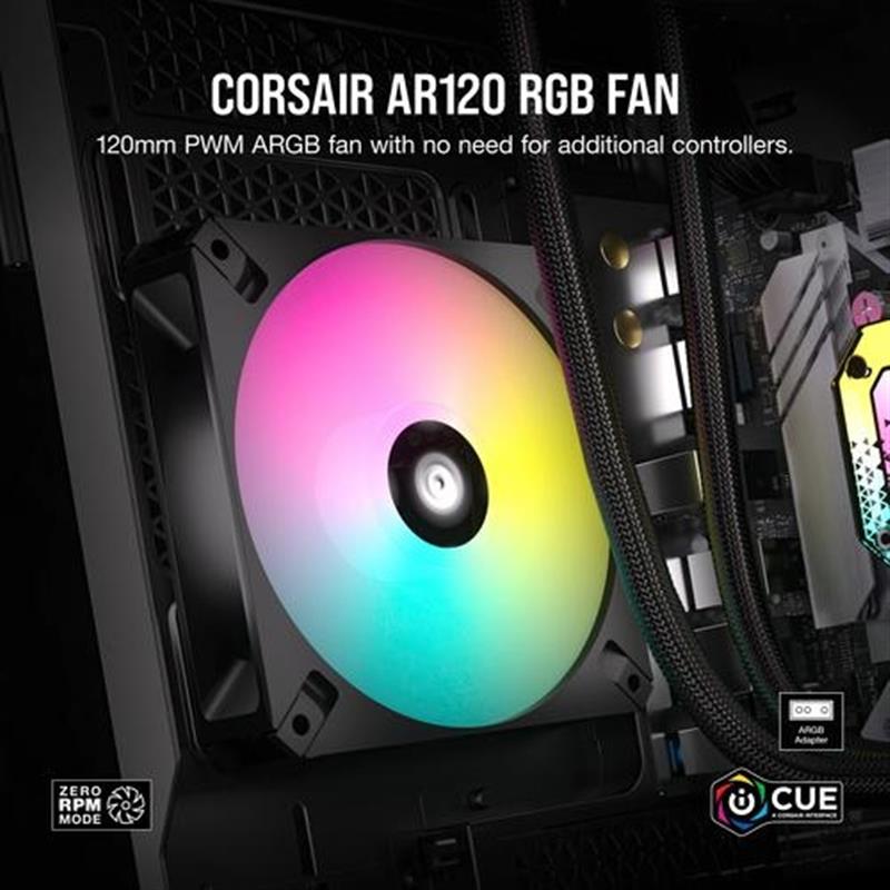 AR120 iCUE RGB Fan ARGB-compatible 1Pack