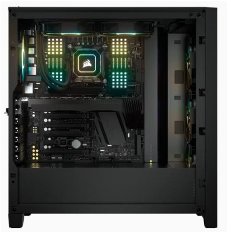 Corsair iCUE 4000X RGB Midi Tower Zwart