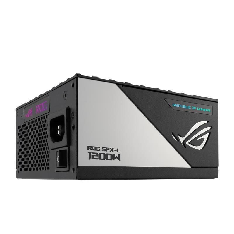 ASUS ROG -LOKI-1200T-SFX-L-GAMING power supply unit 1200 W 20+4 pin ATX Zwart, Zilver