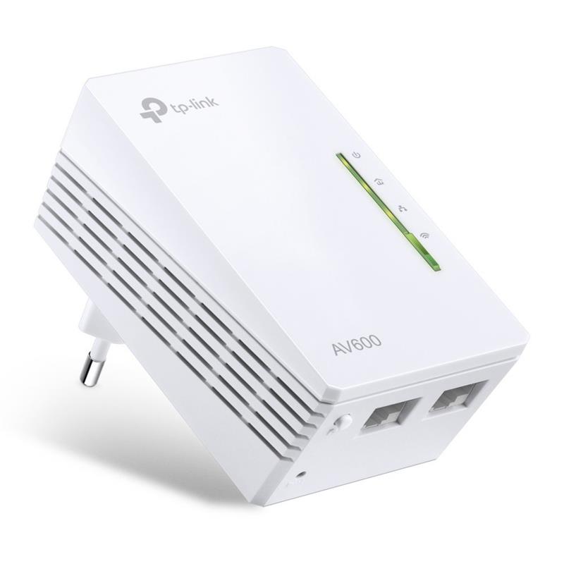 TP-LINK TL-WPA4220 PowerLine-netwerkadapter 500 Mbit/s Ethernet LAN Wi-Fi Wit 1 stuk(s)