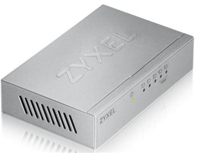 Zyxel ES-105A Unmanaged Fast Ethernet (10/100) Zilver
