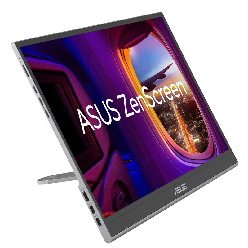 ASUS ZenScreen MQ16AHE computer monitor 39,6 cm (15.6"") 1920 x 1080 Pixels Full HD OLED Zilver