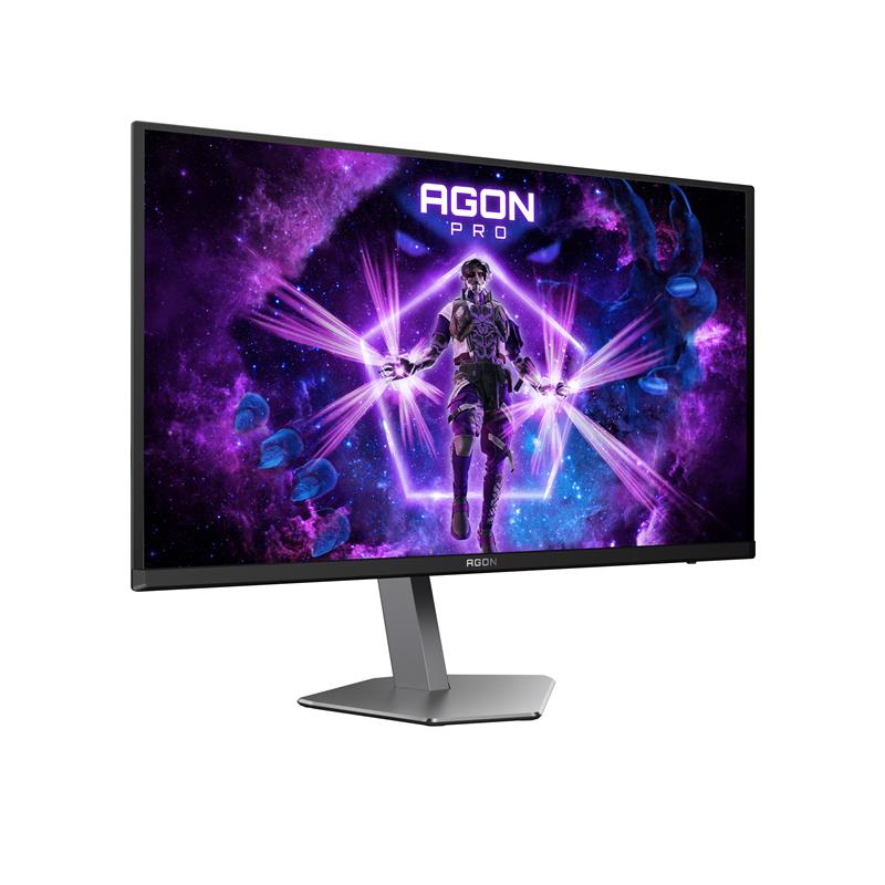 AOC AGON PRO AG276QZD2 computer monitor 67,8 cm (26.7"") 2560 x 1440 Pixels Quad HD QDOLED Grijs