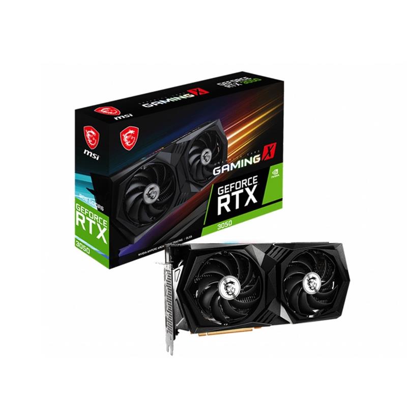 MSI GeForce RTX™ 3050 GAMING X 8G NVIDIA GeForce RTX 3050 8 GB GDDR6 RENEWED