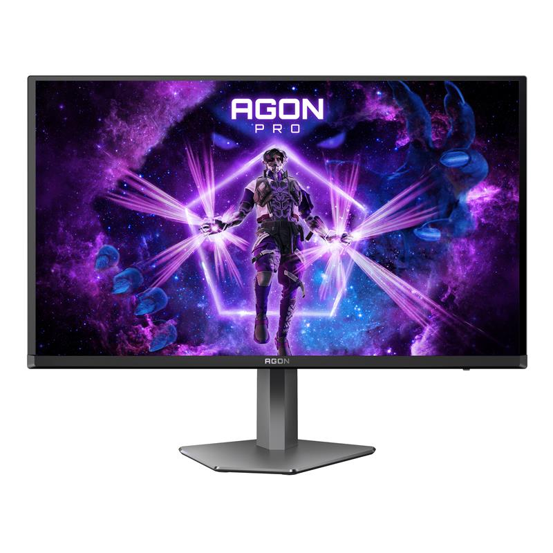 AOC AGON PRO AG276QZD2 computer monitor 67,8 cm (26.7"") 2560 x 1440 Pixels Quad HD QDOLED Grijs