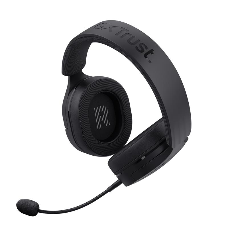 Trust GXT 491 Fayzo Headset Bedraad en draadloos Hoofdband Gamen USB Type-C Bluetooth Zwart