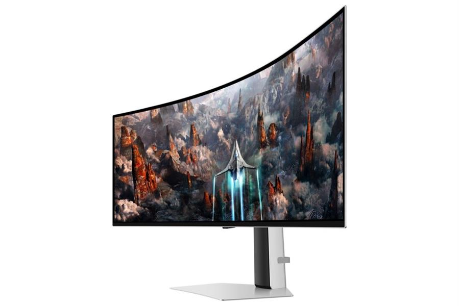 Samsung Odyssey LS49CG934SUXEN computer monitor 124,5 cm (49"") 5120 x 1440 Pixels DQHD OLED Zilver