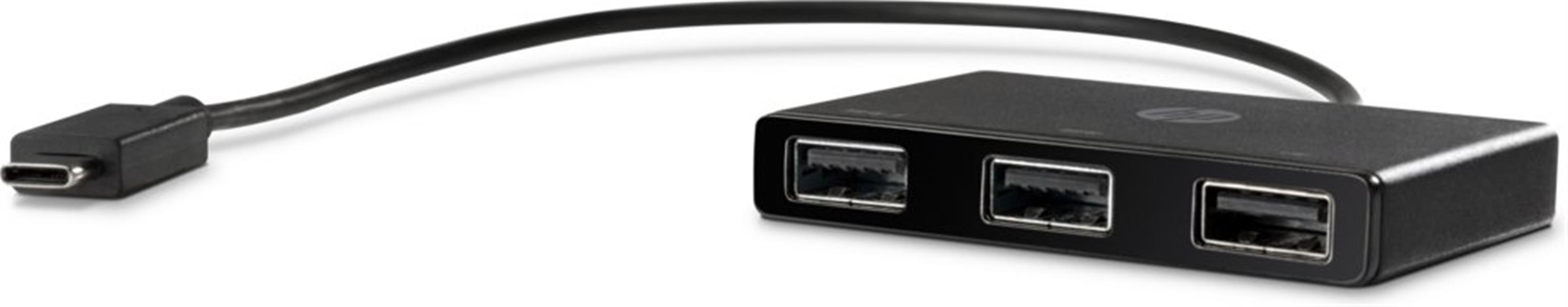 HP USB-C naar USB-A hub