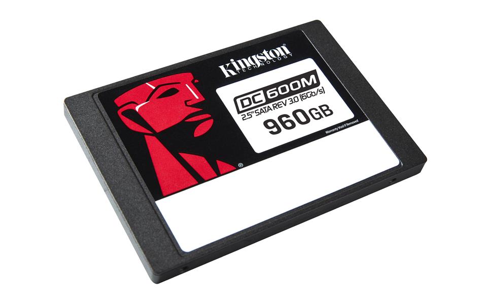 Kingston Technology 960G DC600M (gemengd gebruik) 2,5 inch Enterprise SATA SSD