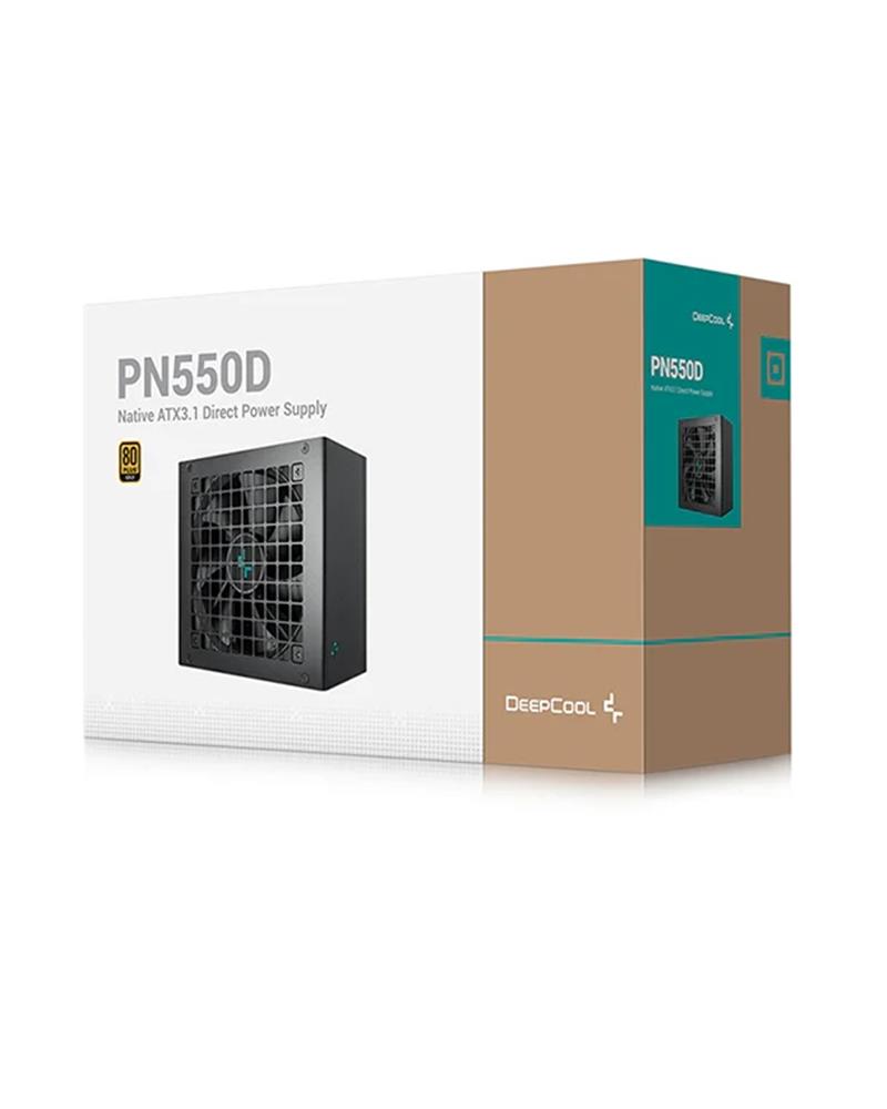 DeepCool PN550D power supply unit 550 W 20+4 pin ATX ATX Zwart