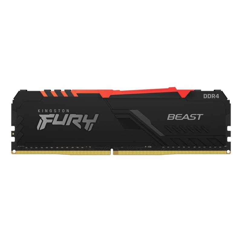MEM Kingston Fury Beast 16GB DDR4 DIMM 3200MHz / RGB