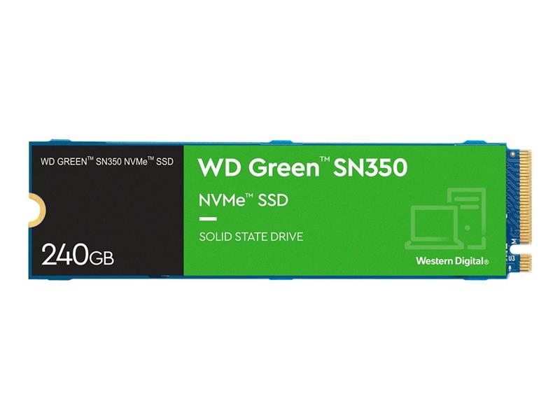 Western Digital WD SN350 SSD Green 240 GB M 2 NVMe