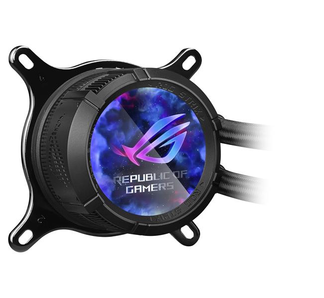 ASUS ROG STRIX LC III 360 ARGB Computer behuizing Alles-in-één vloeistofkoeler 12 cm Zwart