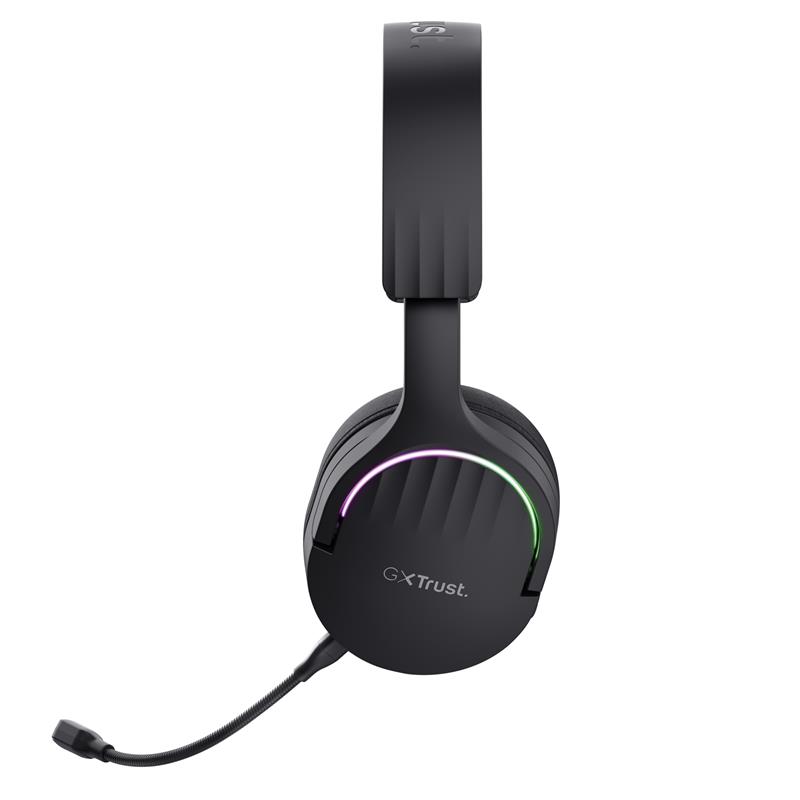 Trust GXT 491 Fayzo Headset Bedraad en draadloos Hoofdband Gamen USB Type-C Bluetooth Zwart