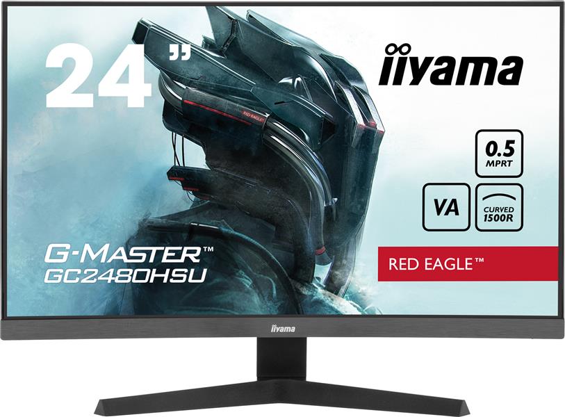 iiyama G-MASTER GC2480HSU-B1 computer monitor 61 cm (24"") 1920 x 1080 Pixels Full HD LED Zwart