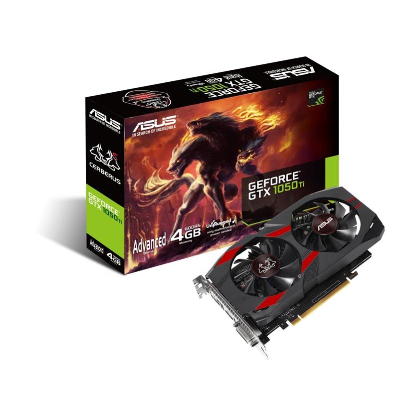ASUS CERBERUS-GTX1050TI-A4G GeForce GTX 1050 Ti 4 GB GDDR5