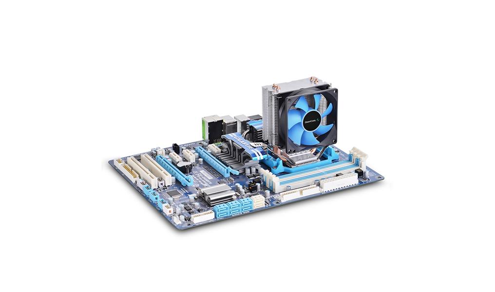 DeepCool Ice Edge Mini FS 2x Heat Pipe Single Tower CPU Air Cooler 1x 80mm Hydro Bearing High Performance Fan Intel: LGA1700 1200 1151 1150 1155 AMD: 