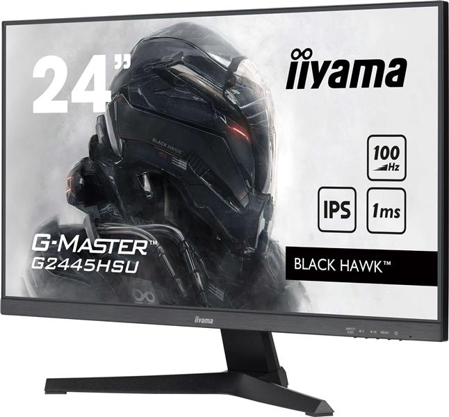 iiyama G-MASTER G2445HSU-B2 computer monitor 61 cm (24"") 1920 x 1080 Pixels Full HD LCD Zwart