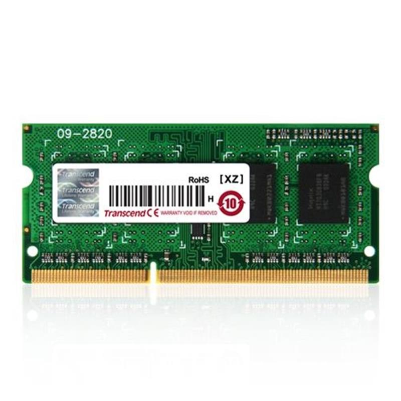 Transcend 4GB 1600MHz SO-DIMM geheugenmodule DDR3