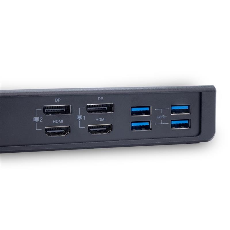 TERRA MOBILE Dockingstation 800 USB-C/A inkl.135W Netzteil und USB C/A Kabel