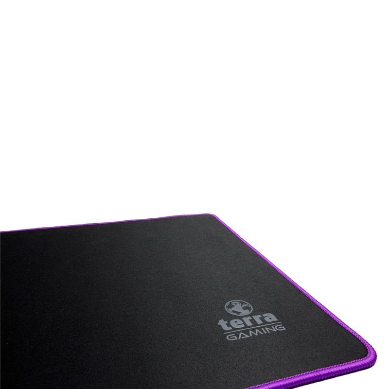 TERRA Mousepad XXL Gaming schwarz/lila 800 x 350 x 5 mm