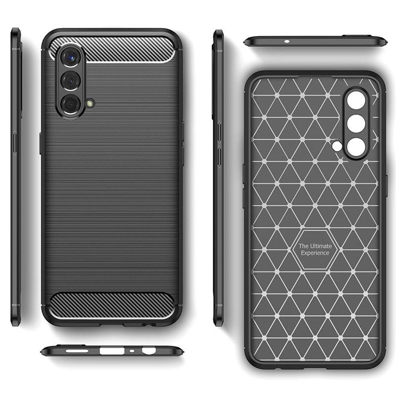 OnePlus Nord CE 5G Rugged Soft TPU Case - Black