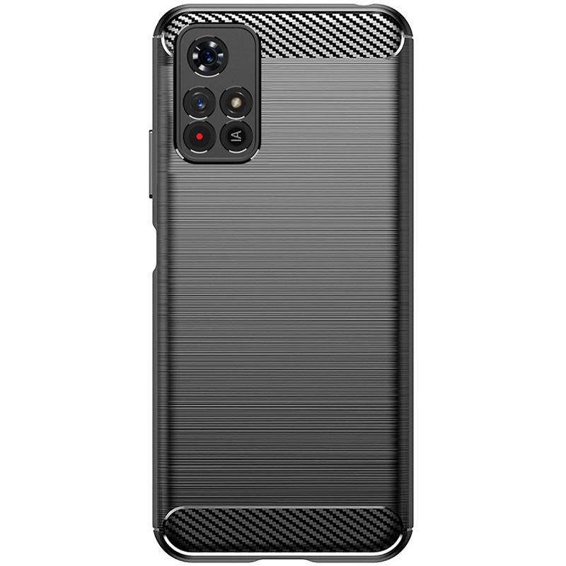 Poco M4 Pro 5G - Rugged Soft TPU Case - Black